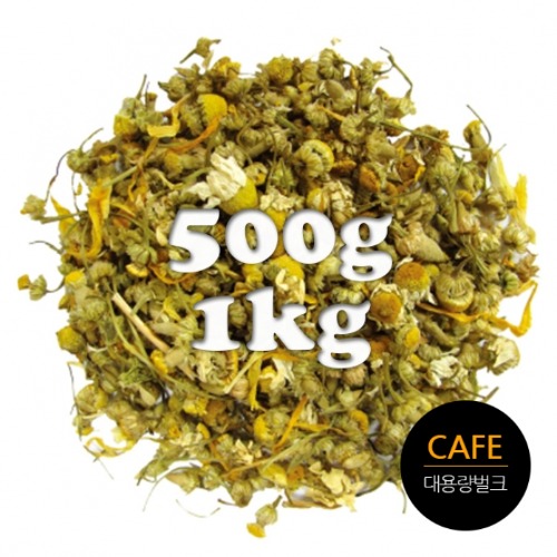 카페용 카모마일 허브티 잎차 벌크 대용량 500g / 1kg