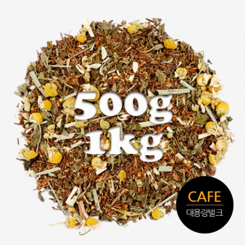 카페용 민트 멜란지 블렌딩 허브차 벌크 대용량 500g / 1kg