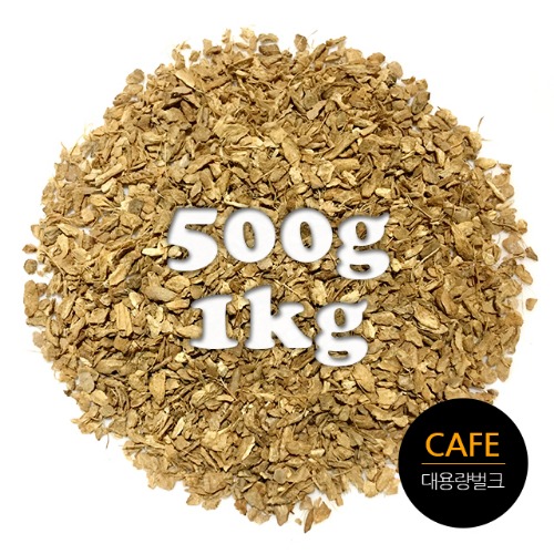 카페용 생강차 볶은생강 분태 벌크 대용량 500g / 1kg(국내산)