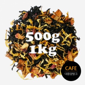 카페용 피치멜바 블렌딩 홍차 벌크 대용량 500g / 1kg