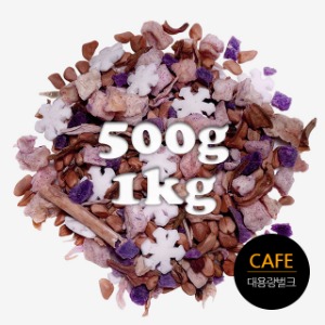 카페용 핑크 캔디 블렌딩 허브차 잎차 벌크 대용량 500g / 1kg