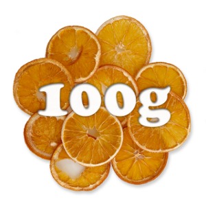 건조과일 슬라이스 오렌지 100g(저온건조)