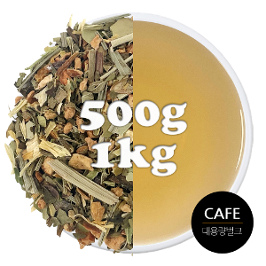 카페용 레몬 톡 블렌딩 허브차 벌크 대용량 500g / 1kg (독일)